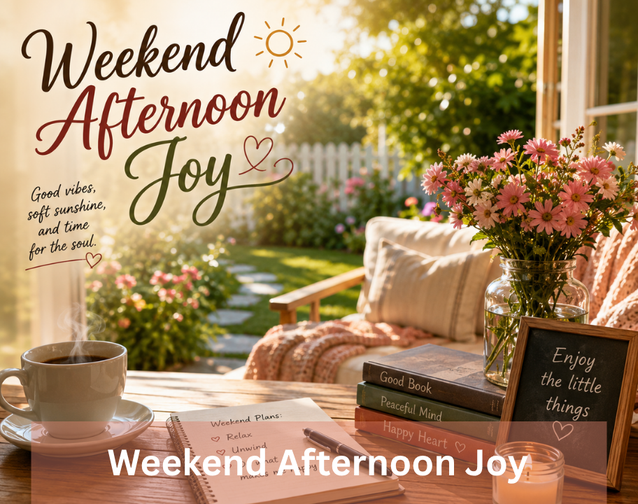 Weekend Afternoon Joy
