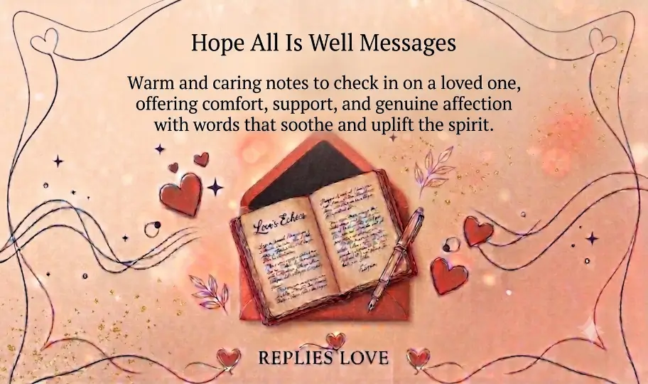 Best Hope All Is Well Messages to Brighten Someone's Day 2 Hope All Is Well