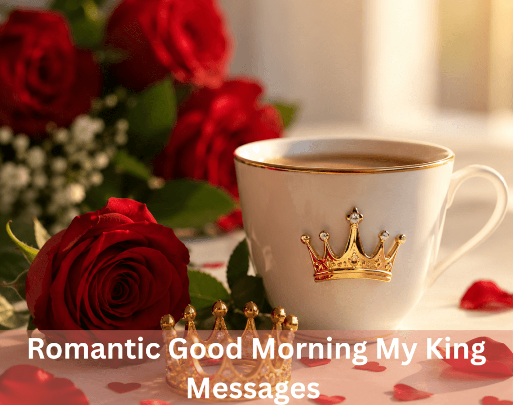 Good Morning My King Messages to Make Him Feel Special 3 Romantic Good Morning My King Messages
