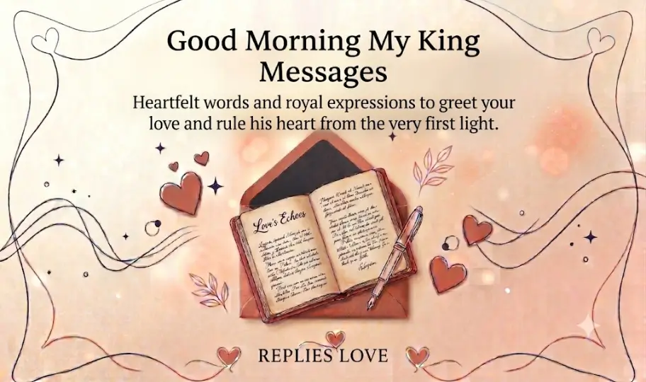 Good Morning My King Messages to Make Him Feel Special 2 Sweet and Lovely Good Afternoon