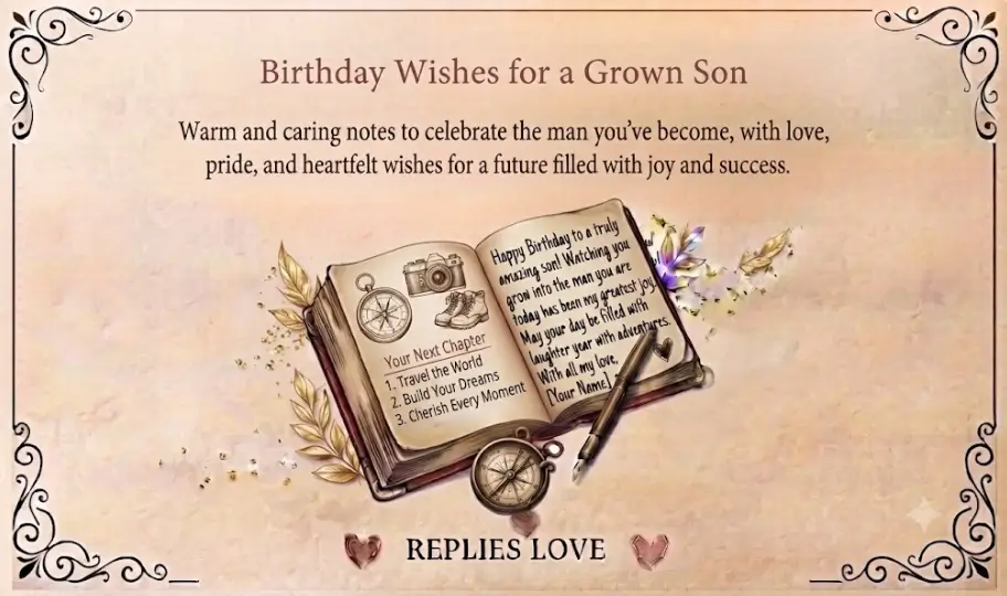 Birthday Wishes for a Grown Son