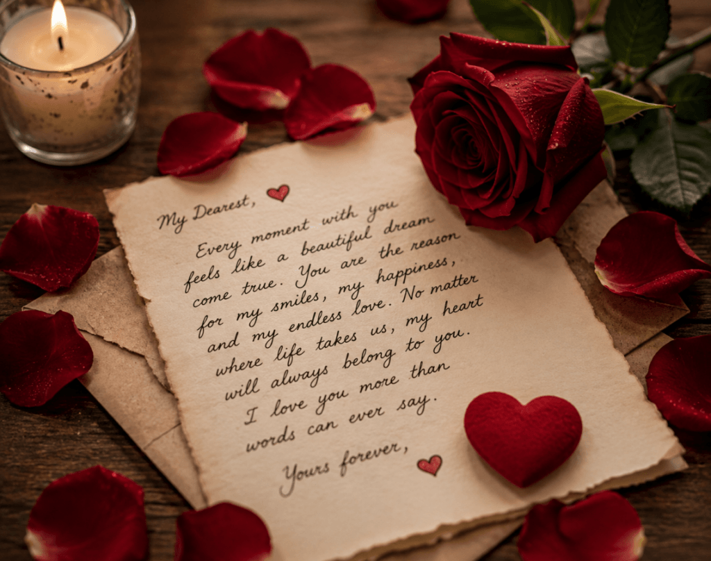 _Passionate Romantic Love Letters