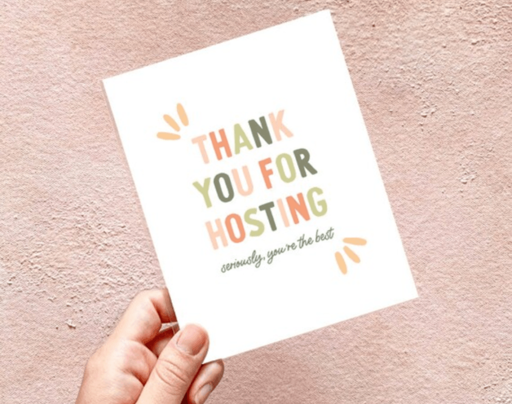 Thank You for Your Hospitality Messages: Warm & Grateful 4 Thank You Messages for Hosting