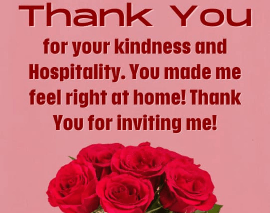 Thank You for Your Hospitality Messages: Warm & Grateful 6 Thank You for Hospitality After a Stay