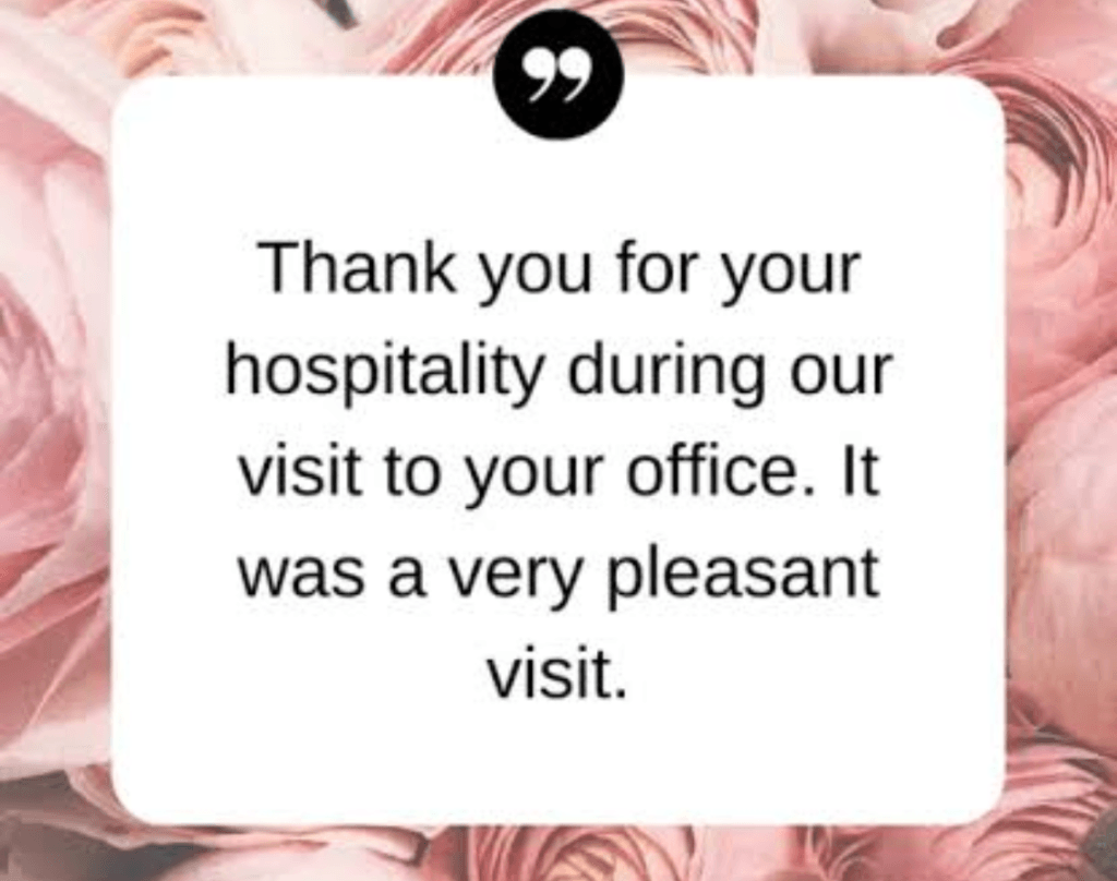 Thank You for Your Hospitality Messages: Warm & Grateful 3 Thank You for Your Hospitality Messages